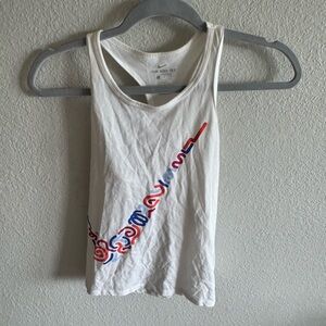 Nike White Dri-FIT Tee